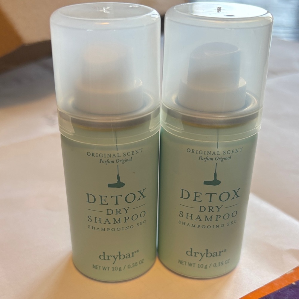 Drybar Detox Dry Shampoo - Mint Green Duo original scent shampooing sec